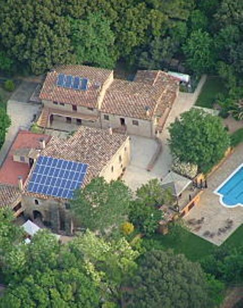 Mas Fuselles Villa Cornellá de Terri Eksteriør bilde